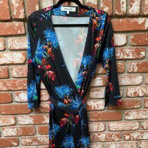 DVF New Julian Two Wrap Dress - Size 12!
